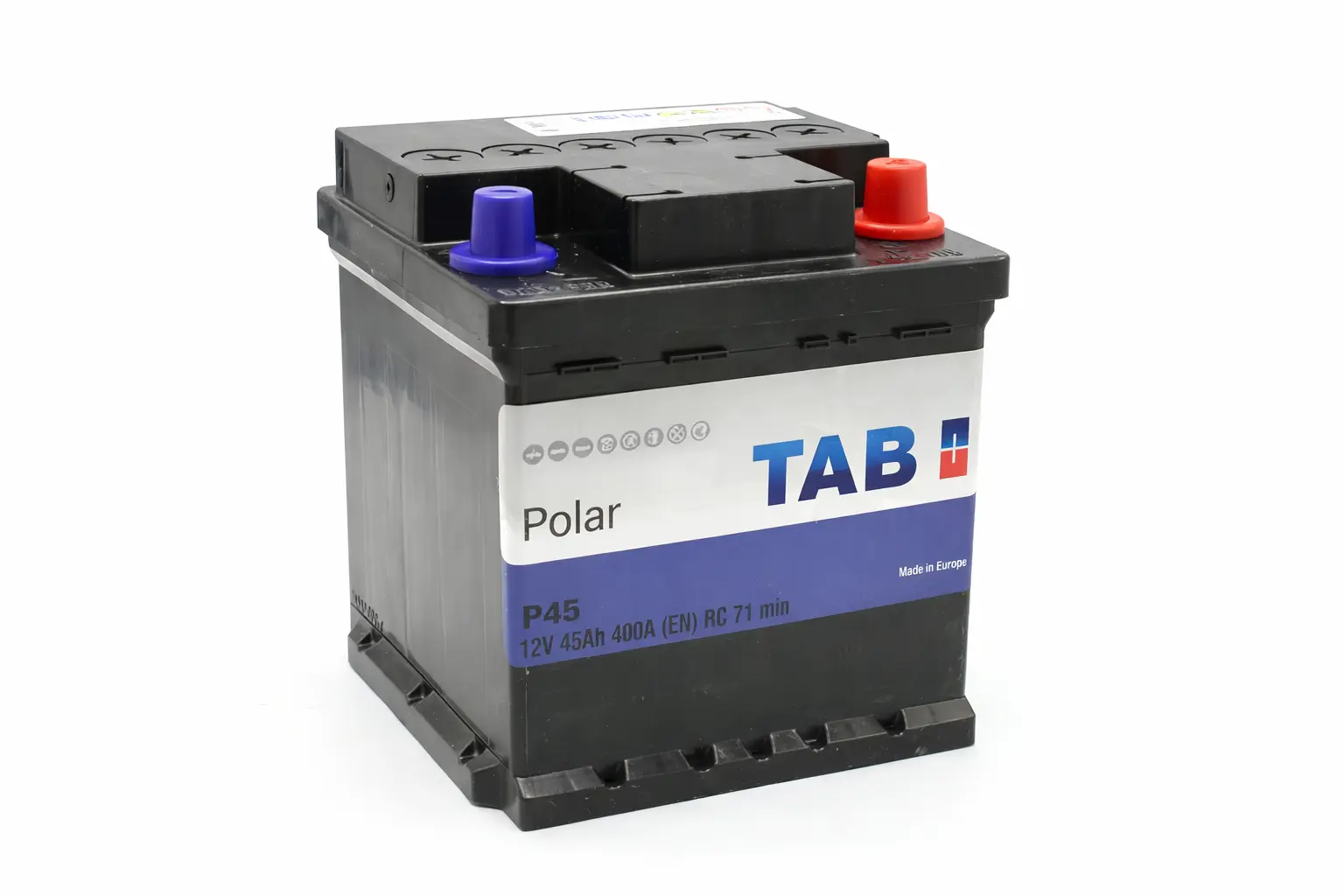 Batteri 12V 45Ah för mopedbil